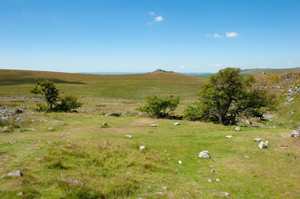 イェルバートン Dartmoor Barn On North Hessary Torヴィラ エクステリア 写真